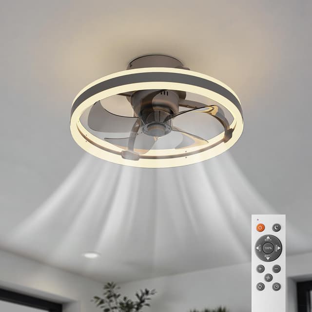 BKZO 50cm LED-Deckenventilatoren mit Beleuchtung 🌬️💡