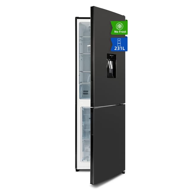 🌟 CHiQ FBM228NE4DE Kühlschrank mit Wasserspender, 231L | Freistehende Kühl-Gefrierkombination 🌬️