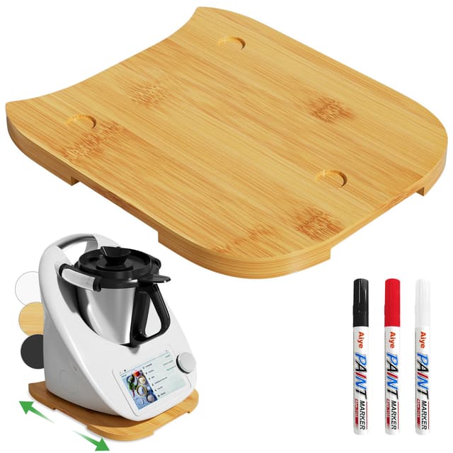 Sealong Gleitbrett für Thermomix TM5/TM6 inkl. 3 Farbige Filzstifte