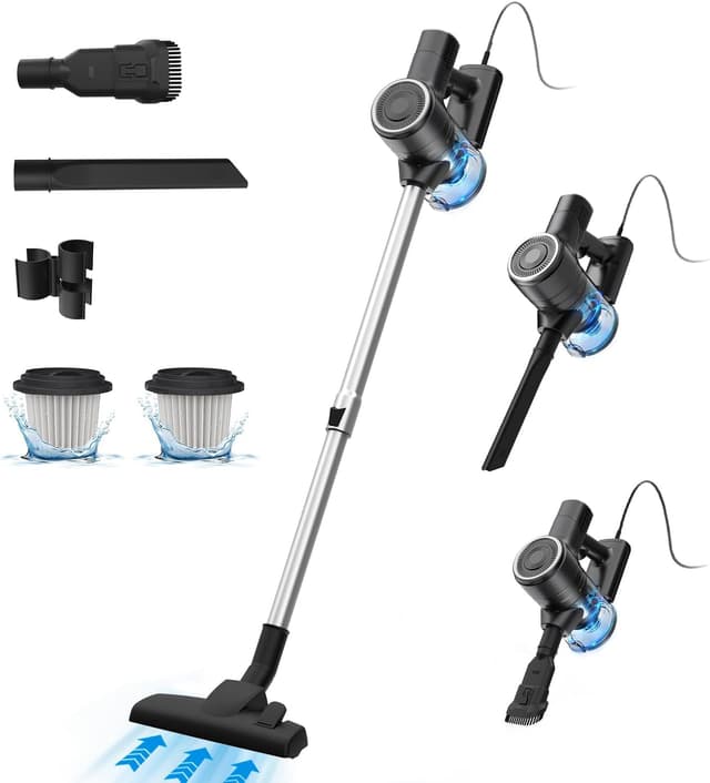 Vexilar C6 Staubsauger mit Kabel, 600W/28kPA Staubsauger 🌪️🧹