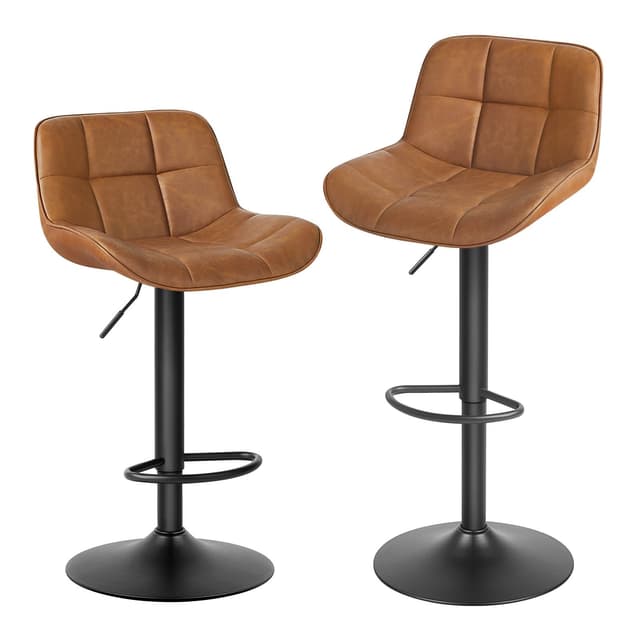 🌟 EUGAD Barhocker 2er Set 🪑 Höhenverstellbar & 360° drehbar