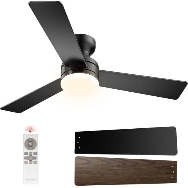 VIVOHOME Deckenventilator mit Beleuchtung 42 Zoll - Energieeffizient & stilvoll!