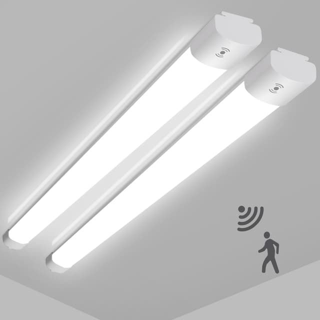 🌟 Super Angebot! 2 Stück 20W LED Feuchtraumleuchte mit Bewegungsmelder 🌟