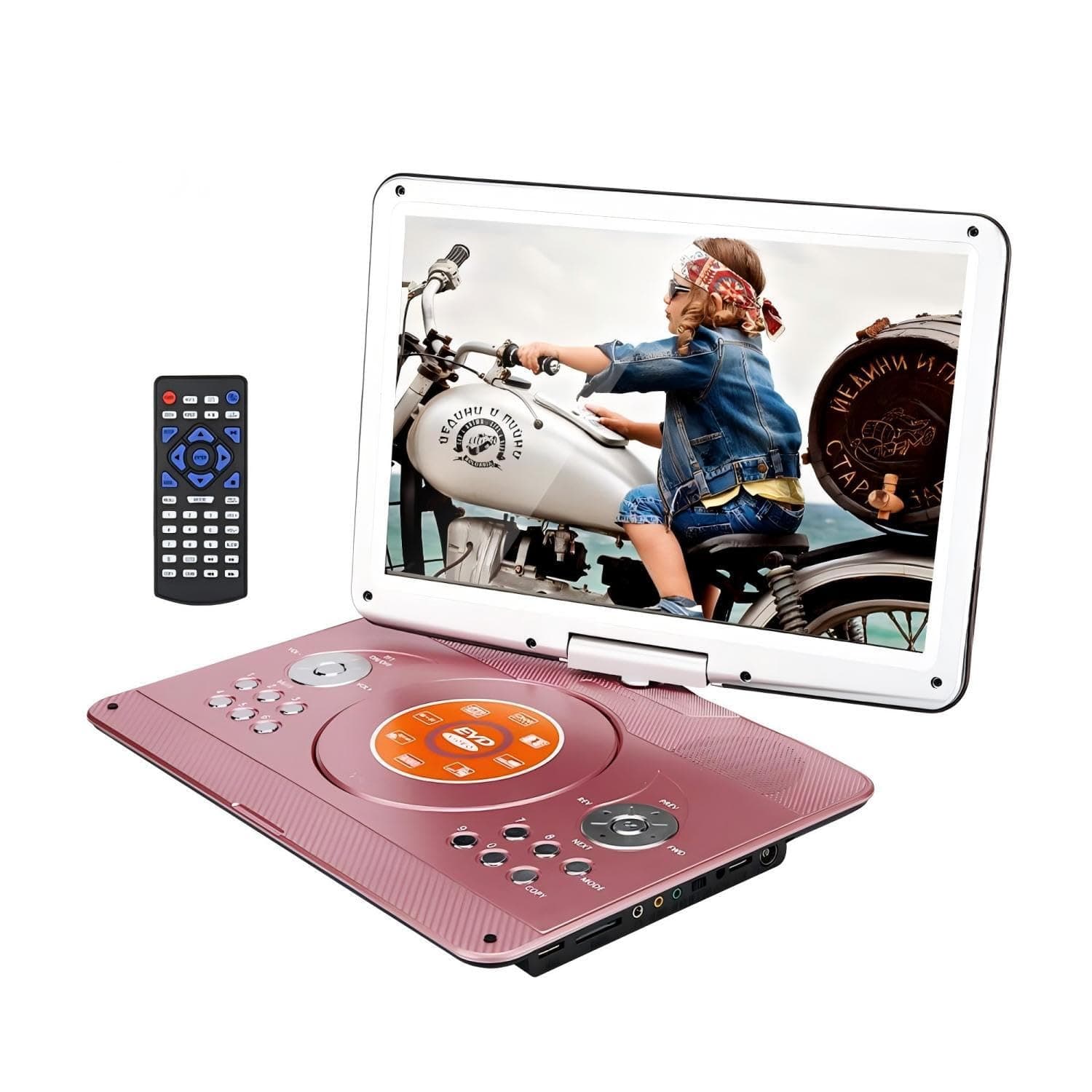 YOOHOO 16,9" tragbarer DVD Player für Auto und Kinder 🎬