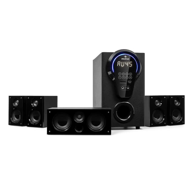 🔊 auna Areal 525 5.1 Soundsystem Schwarz 125 Watt mit Bluetooth - Angebot