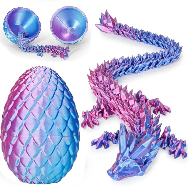 Olee Odee Dracheneier 3D-gedruckte Fidget-Spielzeuge für Erwachsene 🐉🥚✨