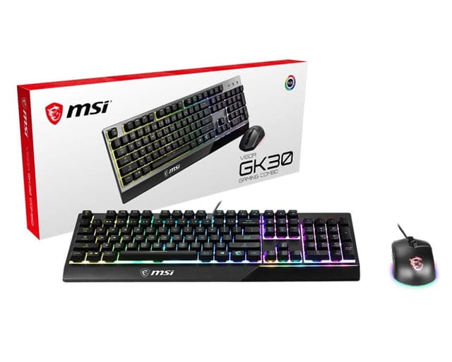 🔥 Angebot: MSI Clutch Maus GK30 Combo Tastatur & Maus 🖱️