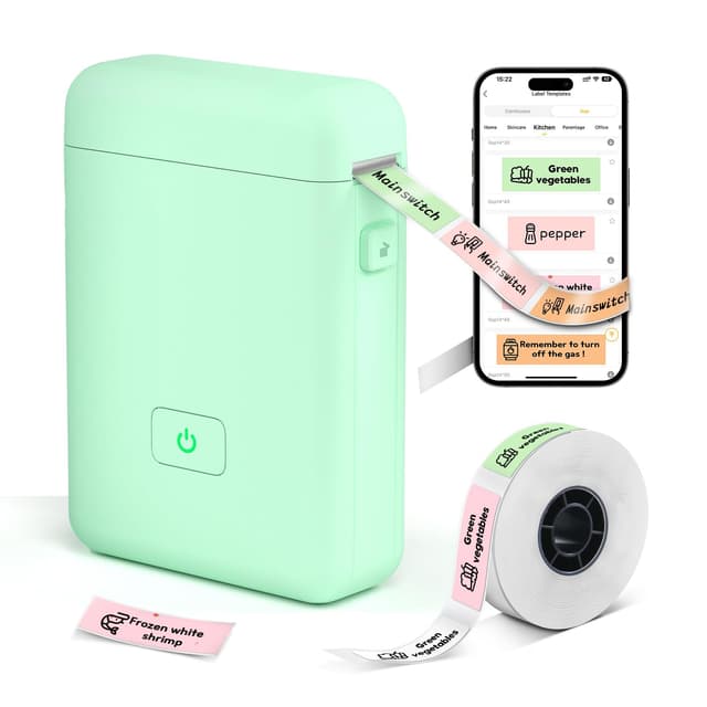 LFPERT Etikettiermaschine, HP2-S Etikettendrucker 🏷️📱