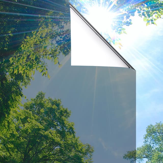 Lifetree Fensterfolie Spiegelfolie Sonnenschutz & Privatsphäre 🪟🌞