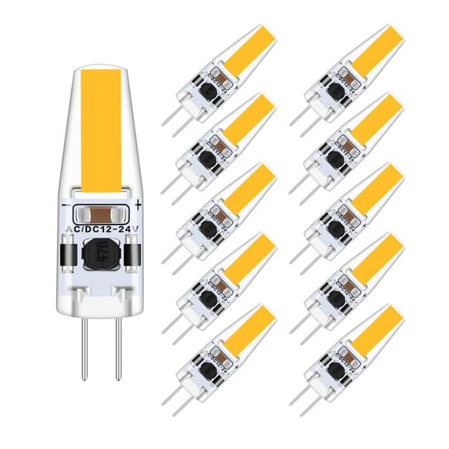 🌟 Super Angebot! WYAANCCW G4 LED Warmweiss, 3W Dimmbar, 10er Pack