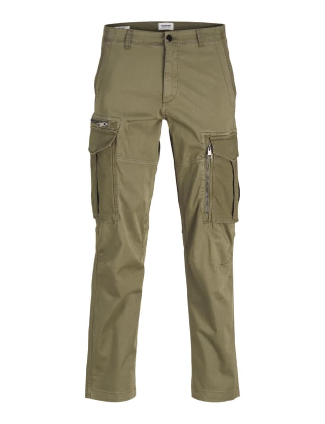 🔥 Mega Angebot! JACK & JONES Herren Jpstkane Jjcruise Cargo Noos Cargohose 36W / 32L Dusty Olive - Nur 26.3€!