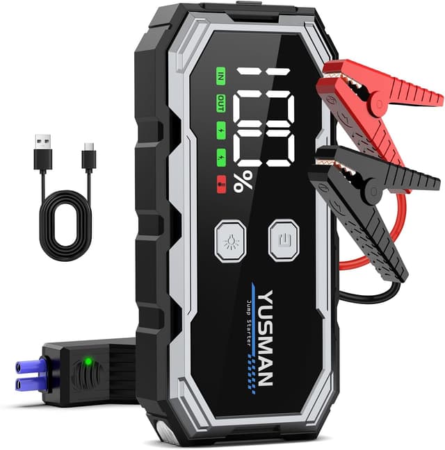 YUSMAN 3000A Starthilfe Powerbank 12V für PKW 🚗🔋