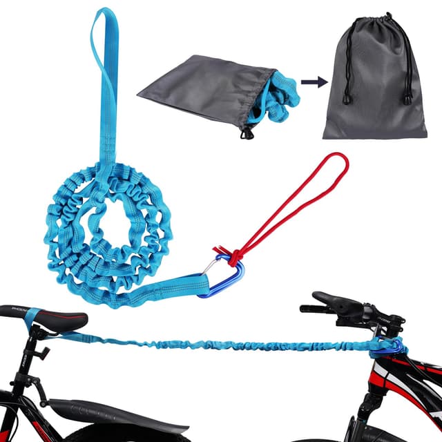 🚲 URAQT Abschleppseil Fahrrad Kinder: Elastischer Tow Strap für sichere Traktion 🚵‍♂️