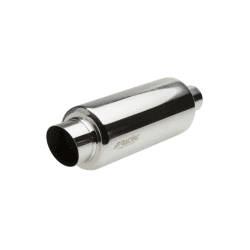 🔥 Reduziert! Simoni Racing ESR085 Auspuff Schalldämpfer, Abgerundet, Inox