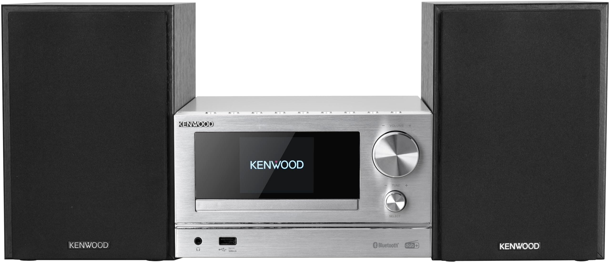 🔊 KENWOOD M-7000S-S Smart Micro Hi-Fi System mit Internetradio, DAB+, CD/USB und Audiostreaming - Silber