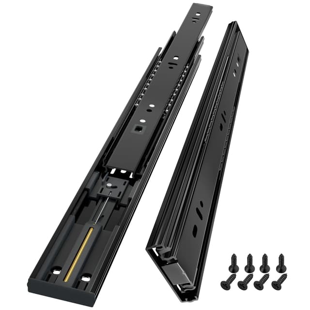 🌟 A0LISHENG Schubladenschienen Vollauszug Softclose 400mm Küche Auszugsschienen 🌟