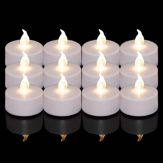 Angebot: 24 Stück LED Teelichter Kerzen 🕯️🎉
