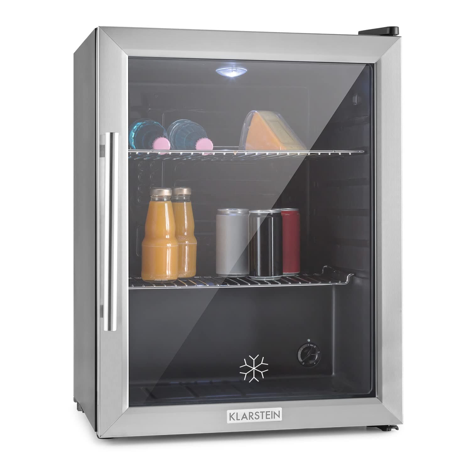 🥶🍻 Klarstein Getränkekühlschrank 60 Liter - Mini-Fridge für kalte Getränke! 🍹