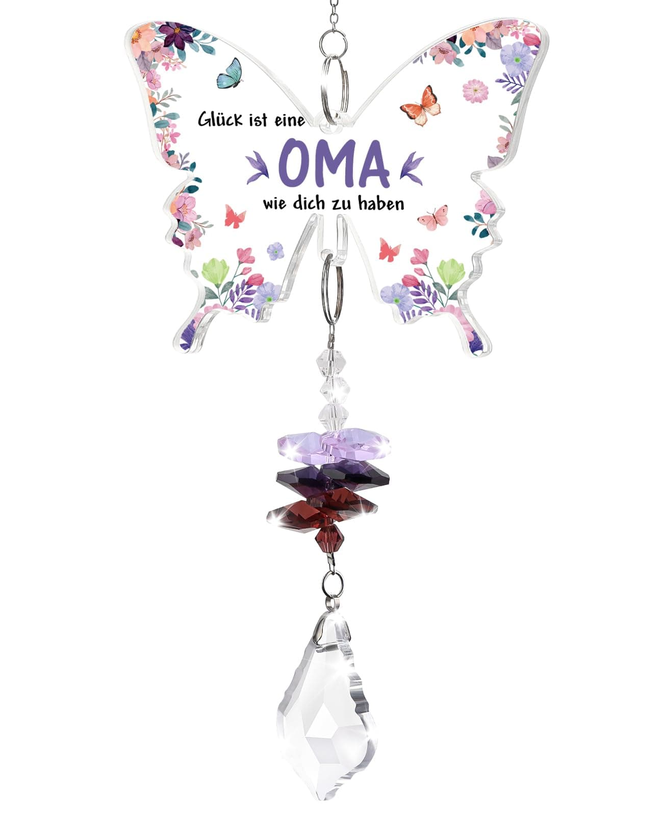 KAAYEE Oma Geschenk: Kristall Sonnenfänger für die beste Oma 💗🎁✨