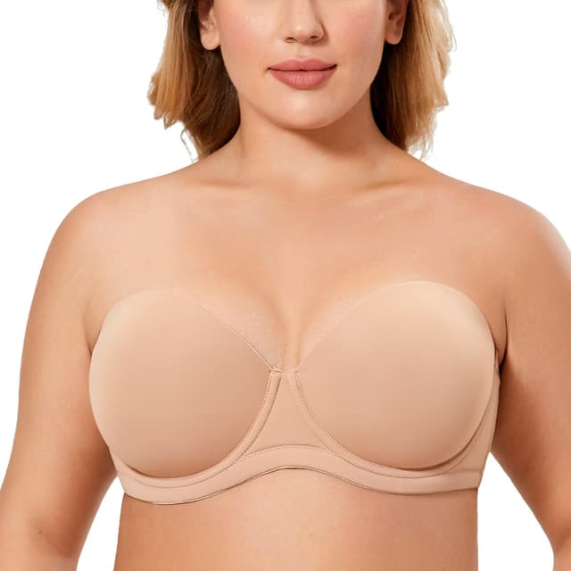 🌟 Super Angebot! Damen Trägerloser BH mit bügel Große Größen 🌸