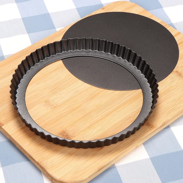 🥧 Sinnsally Quicheform, 22cm Tarteform mit Hebeboden - Antihaftbeschichtete Obstbodenform