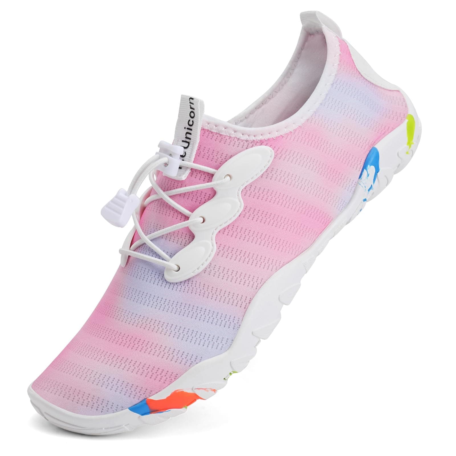 🏖️ IceUnicorn Strandschuhe Badeschuhe Damen Herren Schwimmschuhe Aquaschuhe Sommer Schnell Trocknend Surfschuhe 42 EU 509rosa - Angebot!