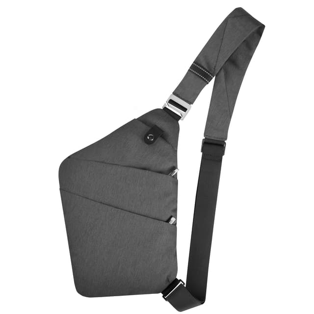 BROADREAM Anti-Diebstahl Sling Chest Crossbody Bag - Umhängetaschen Herren