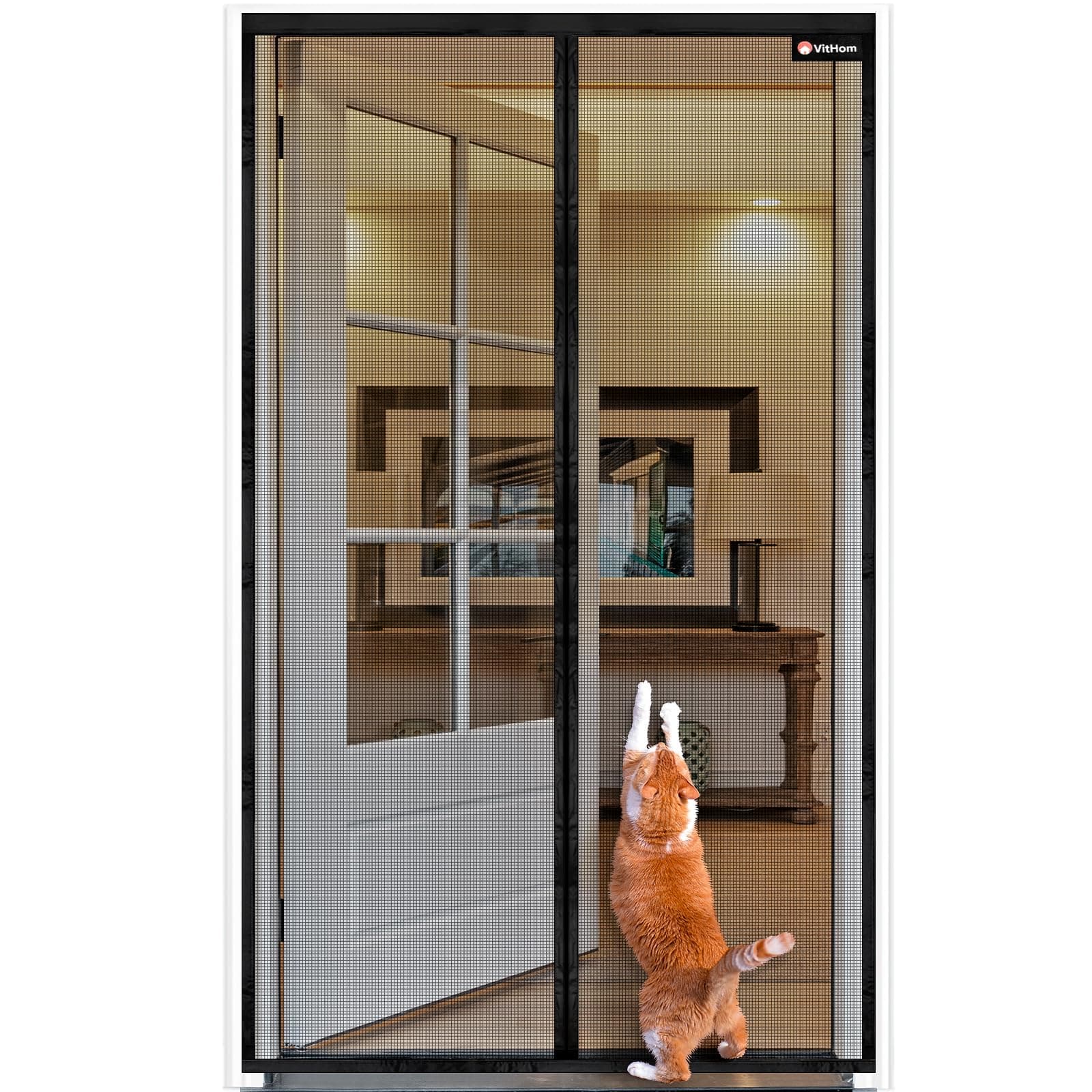 LUXUS Fliegengitter Tür Magnet aus Glasfaser 🪰🚪