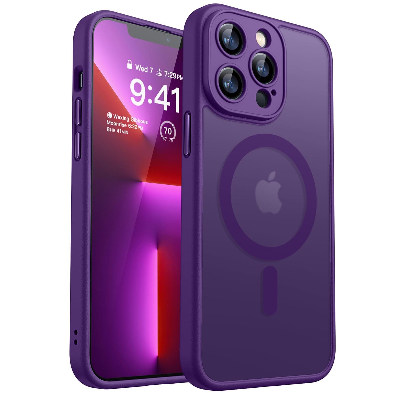 CANSHN 2024 Neu für iPhone 13 Pro Max Hülle mit Kameraschutz für Magsafe 📱🔒