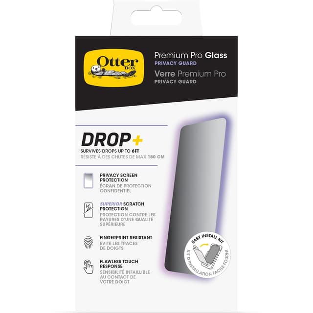 OtterBox Premium Pro Privacy Glass Displayschutz für iPhone 15 Plus 📱💥