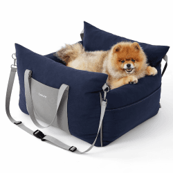 🐶🚗 Lesure Hundesitz Auto kleine Hunde - Wasserdichter und waschbarer Hunde Autositz