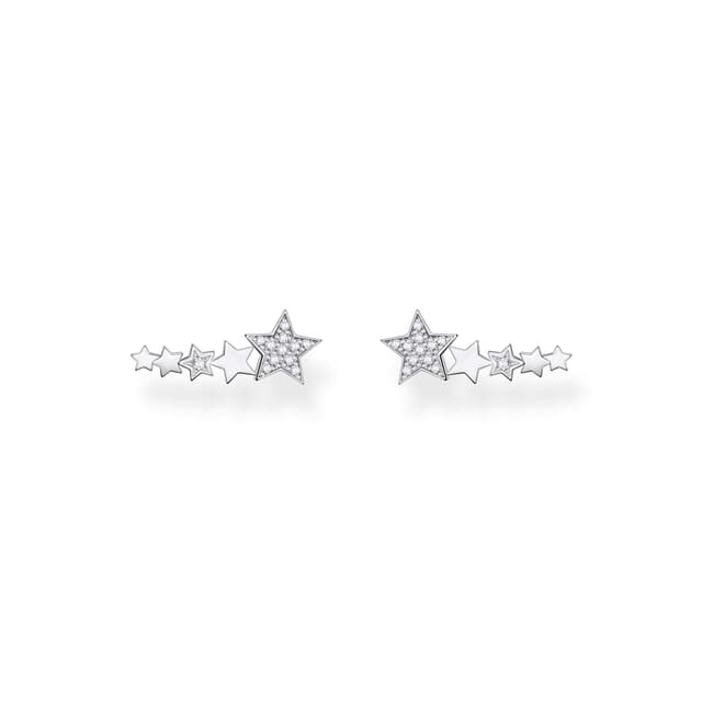 Thomas Sabo Damen Ohrringe Ear Climber Sterne 925 Sterling Silber H2159-051-14  🌟💍