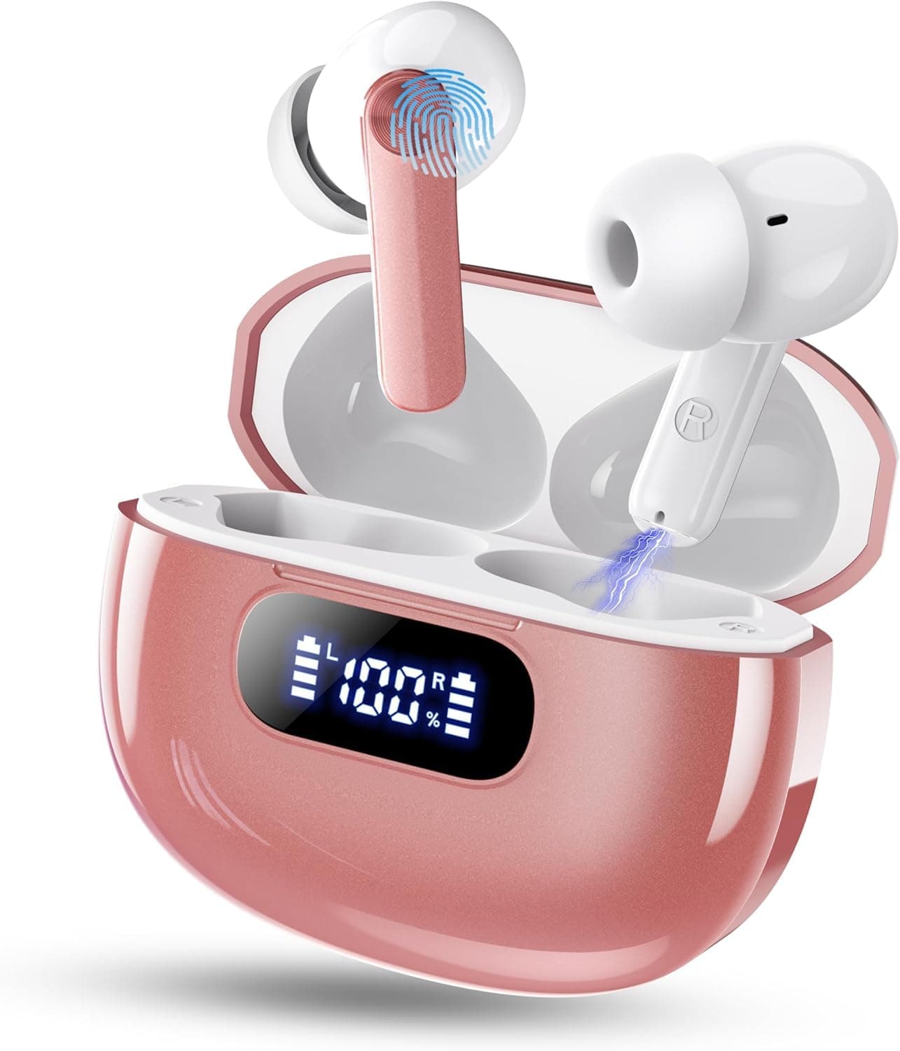 Bluetooth Kopfhörer S50 - HiFi Stereo, 48Std Wiedergabe, IP7 Wasserdicht 🎧🔊