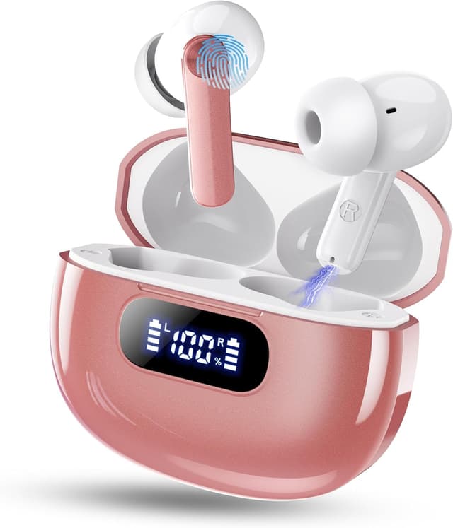 Bluetooth Kopfhörer S50 - HiFi Stereo, 48Std Wiedergabe, IP7 Wasserdicht 🎧🔊