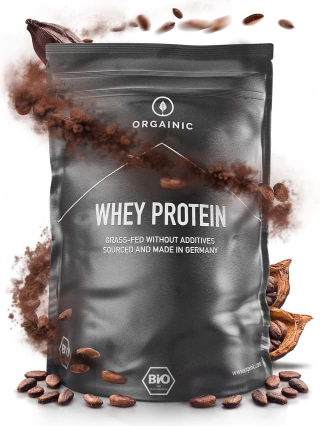 ORGANISCHES Bio Kakao Whey Protein aus Deutschland - Hochwertiges Eiweißpulver 🌿💪