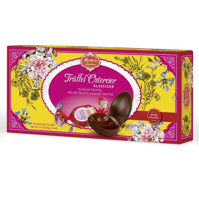 🍫🥚 Reber Trüffel-Ostereier Deluxe - Handgefertigte Schokoladen-Meisterwerke 🎁