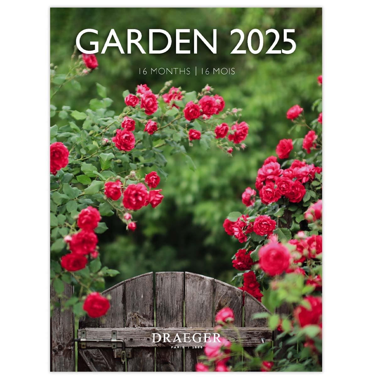 Draeger Paris Wandkalender 2025 - Gartenorganisation 🌿📅