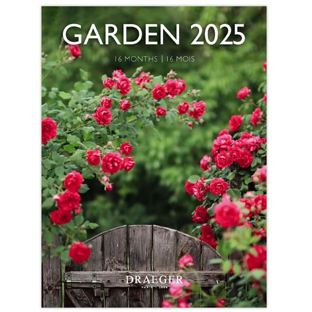 Draeger Paris Wandkalender 2025 - Gartenorganisation 🌿📅