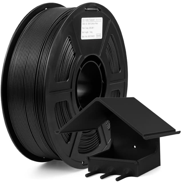 IEMAI ASA Kohlefaser Filament 1.75mm 1Kg 🌟 20% Kohlenstofffaser 🚀 3D Drucker Filament ASA CF