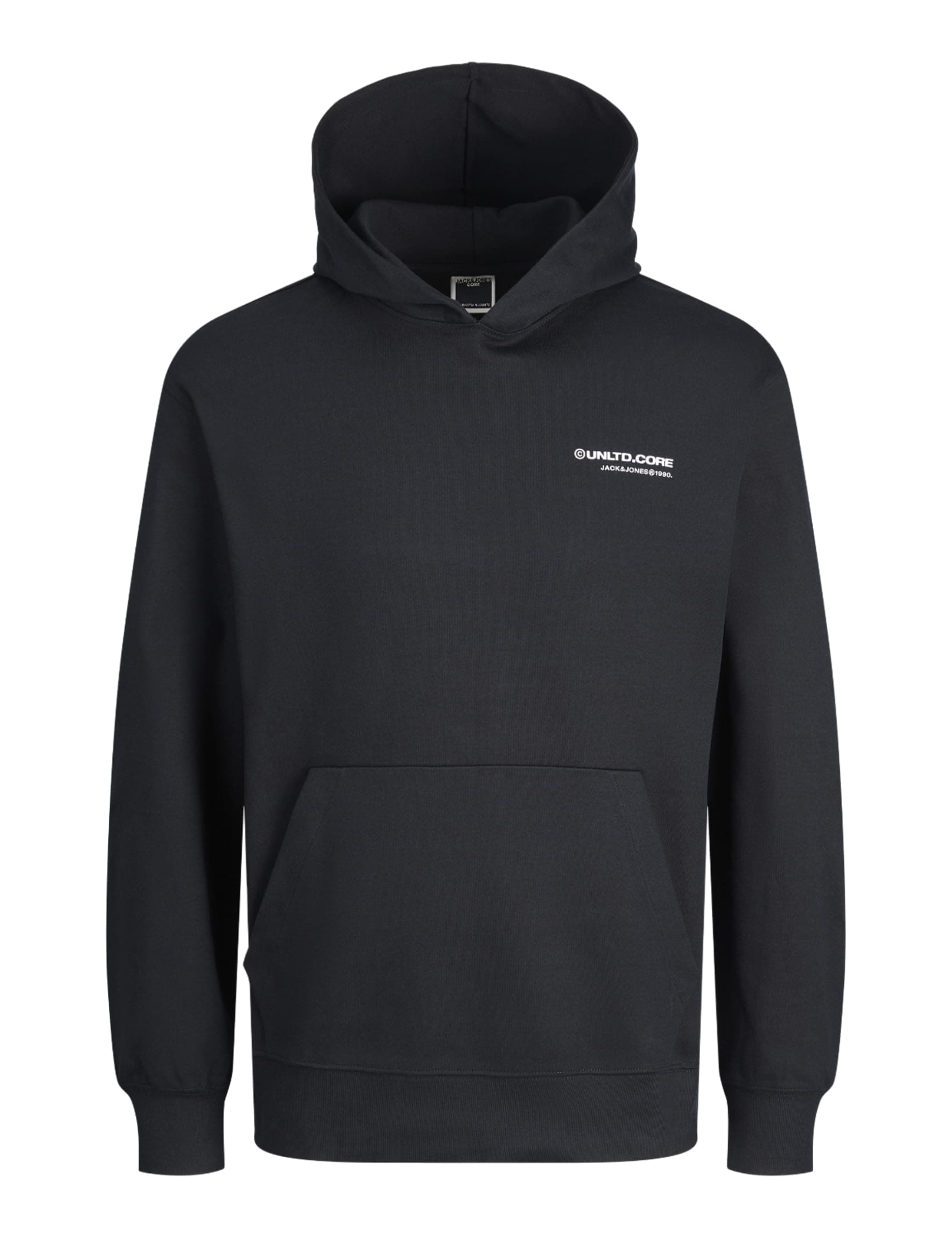 🔥 JACK & JONES Herren Jcoaero Print Sweat Hood Noos Kapuzenpullover XXL Schwarz 🛒