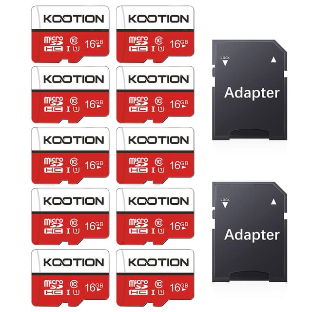 🌟 Super Deal! 10er Pack KOOTION 16GB Micro SD Karten 🌟