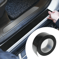 🚗 Flaconi 2x4” Auto Einstiegsleisten Schutz,Carbon Folie Auto 🛡️