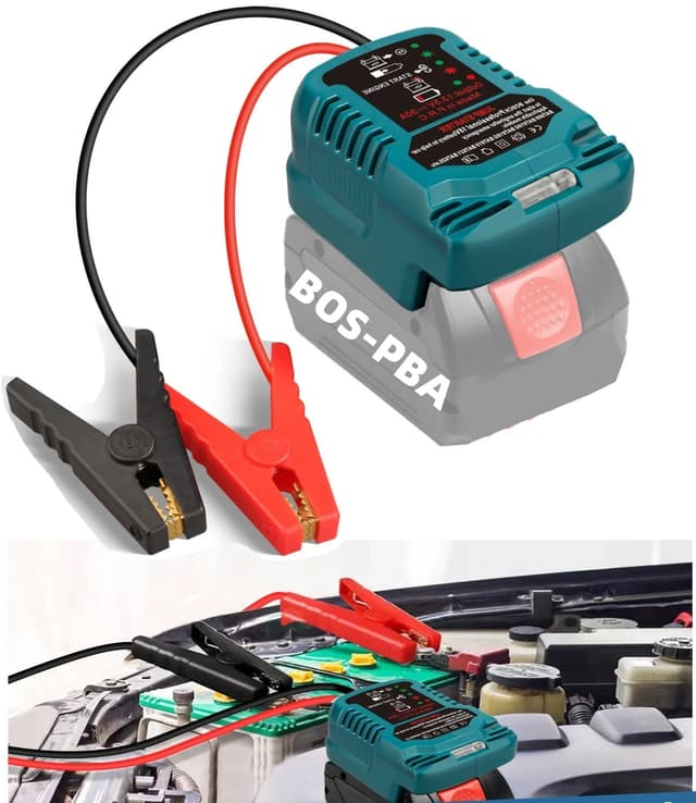 Auto Starthilfe Powerbank Adapter für Bosch PBA Akku