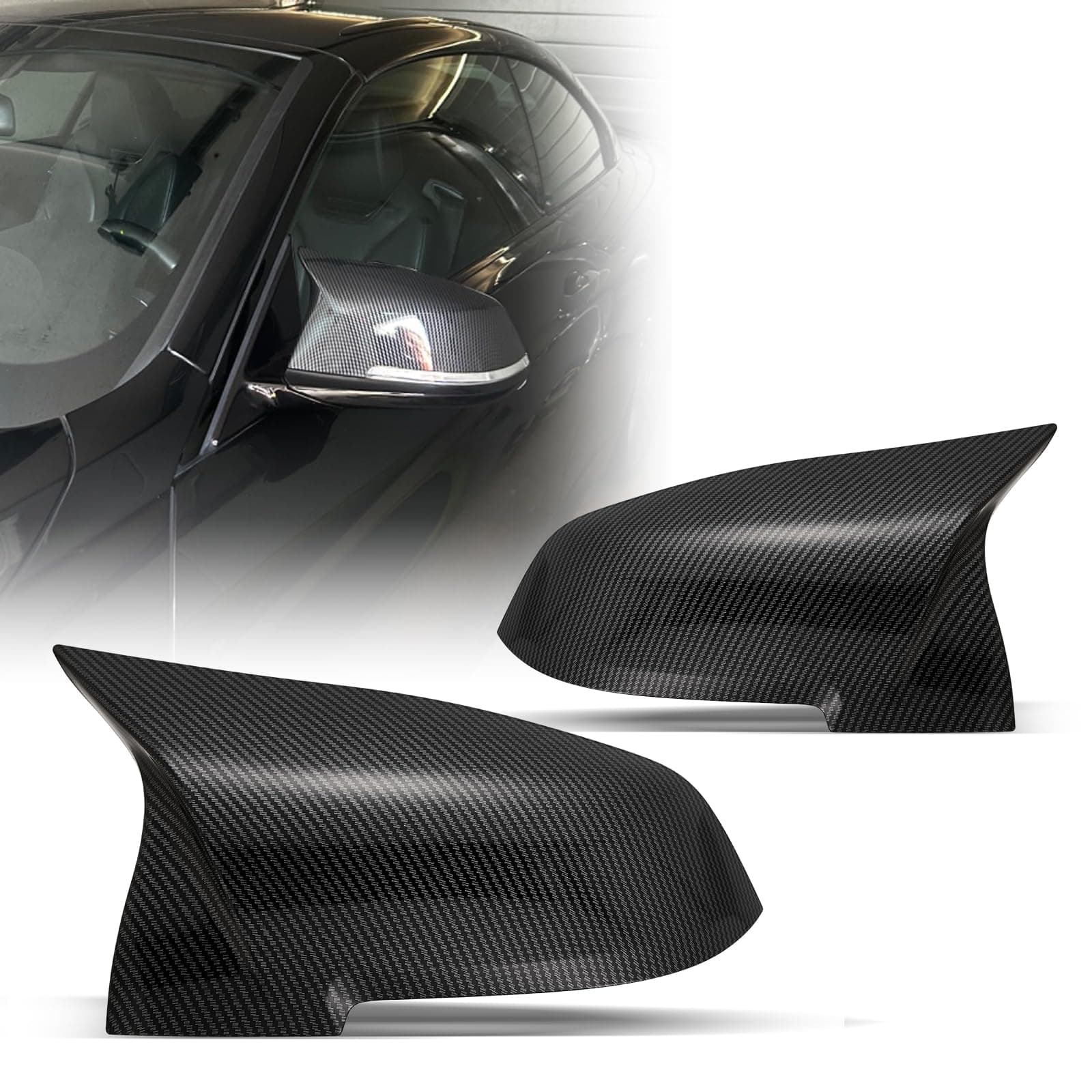 TOPTHAN Spiegelabdeckungen Kompatibel mit Rückspiegel Abdeckung 🚗