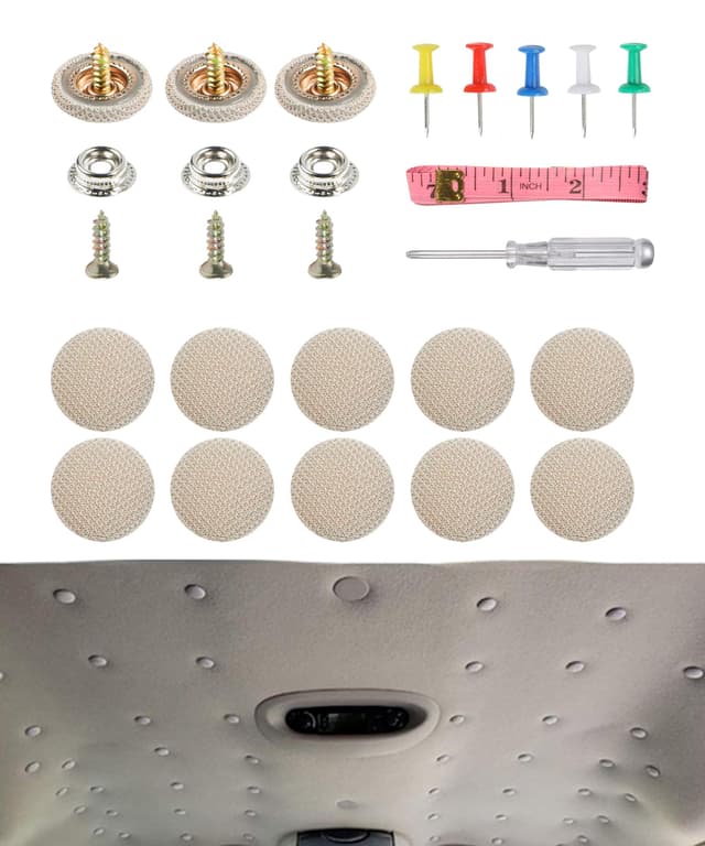 🌟 Flaconi 65 Stück Auto Dachhimmel Reparatur Set 🚗