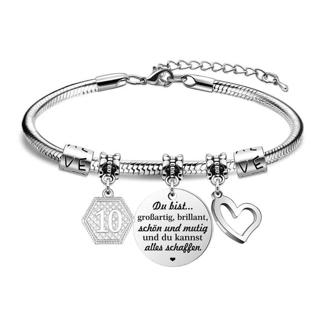 HEYEJET Geburtstag Geschenke für Frauen Mädchen Armband 🎉🎁