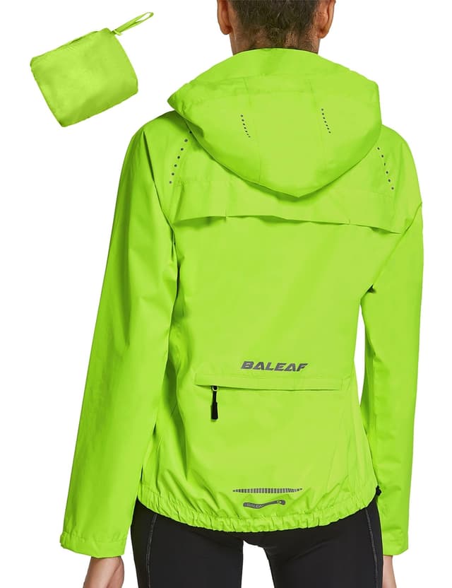 Baleaf Damen Regenjacke Wasserabweisend & Atmungsaktiv ⛈️🌬️