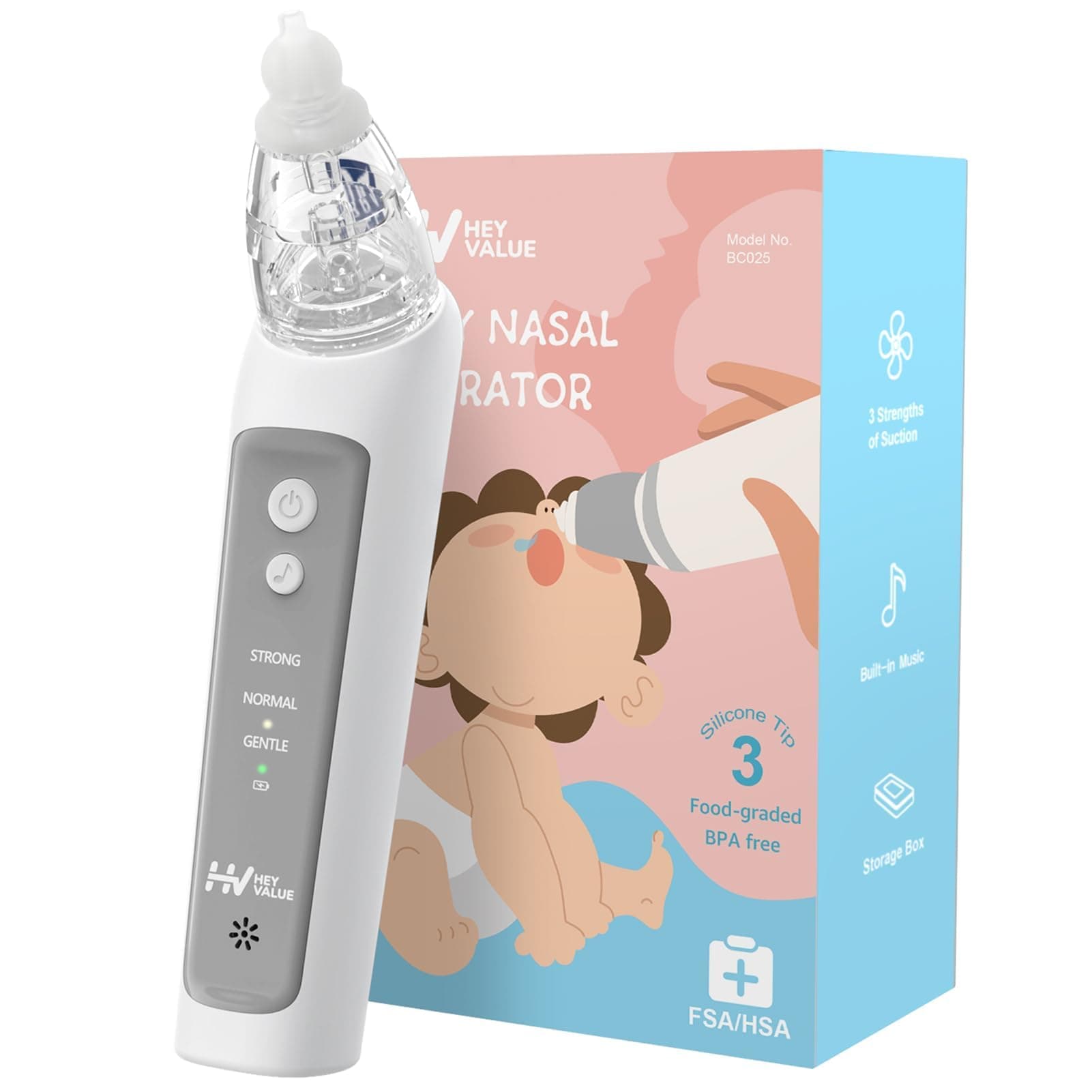 👶 Nasensauger Baby Elektrisch 🧹🎶