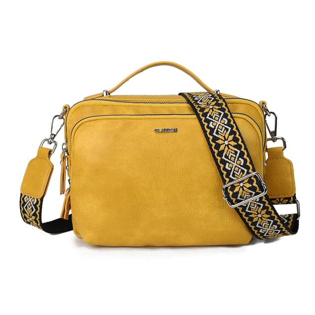 Gladdon Umhängetasche Damen - Crossbody Bag mit Reißverschluss ❤️