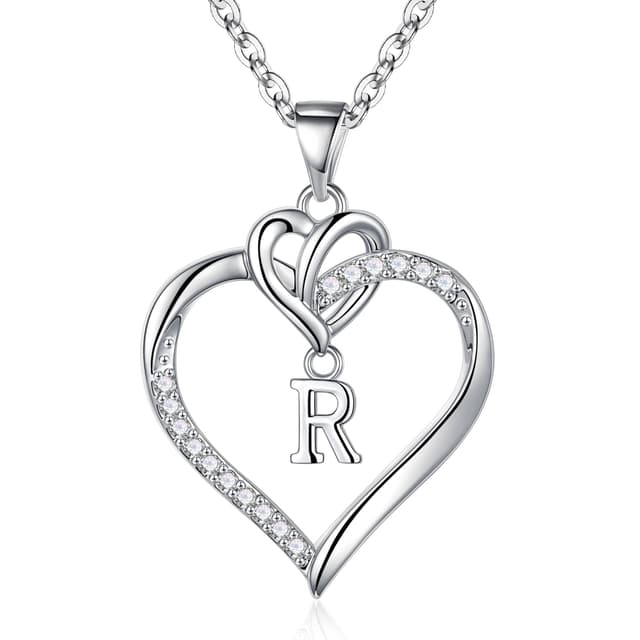 TINGN Kette Herz Damen Halskette Gold Silber - Sonderangebot!